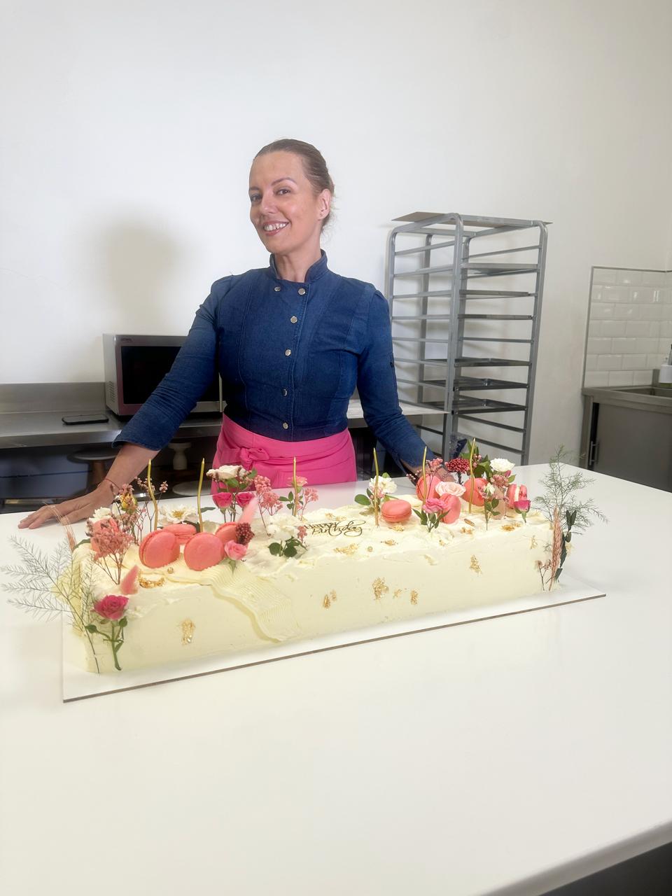 Second image of CLASE TORTA JARDÍN FLORAL 30/5 a las 10.30 hs - Clase presencial